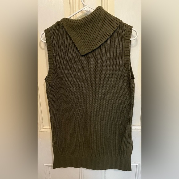Banana Republic Sleeveless Turtleneck Knit Tunic Medium - Picture 3 of 6